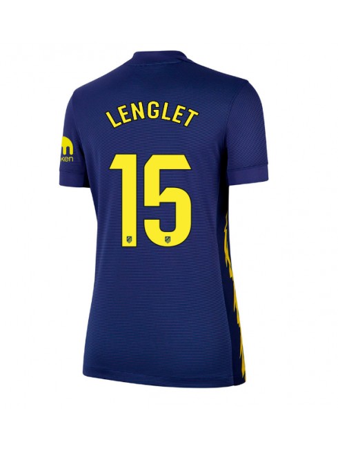 Atletico Madrid Clement Lenglet #15 Auswärtstrikot für Frauen 2025-26 Kurzarm Atletico Madrid Clement Lenglet #15 Auswärtstrikot für Frauen 2025-26 Kurzarm